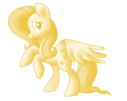 Size: 1500x1200 | Tagged: safe, artist:zoiby, fluttershy, g4, female, monochrome, solo