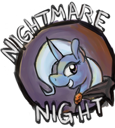 Size: 906x1004 | Tagged: safe, artist:enma-darei, trixie, pony, unicorn, g4, female, mare, nightmare night, solo