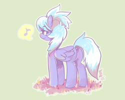 Size: 1000x800 | Tagged: safe, artist:xieril, cloudchaser, pegasus, pony, g4, female, mare, simple background, solo