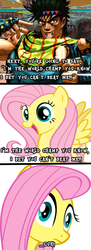 Size: 381x1044 | Tagged: safe, fluttershy, g4, jojo's bizarre adventure, joseph joestar