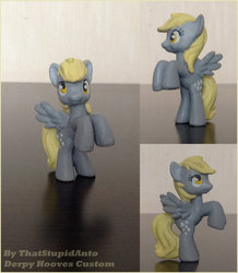 Size: 900x1030 | Tagged: safe, artist:antych, derpy hooves, pegasus, pony, g4, customized toy, female, mare, toy