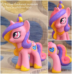 Size: 600x612 | Tagged: safe, artist:antych, princess cadance, g4, brushable, customized toy, female, irl, photo, toy