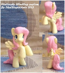 Size: 600x679 | Tagged: safe, artist:antych, fluttershy, g4, customized toy, female, irl, photo, toy