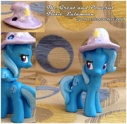 Size: 800x783 | Tagged: safe, artist:antych, trixie, g4, brushable, customized toy, female, irl, photo, toy