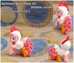 Size: 800x683 | Tagged: safe, artist:antych, pinkie pie, g4, customized toy, female, irl, photo, toy