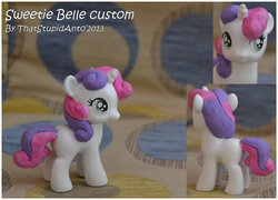 Size: 800x576 | Tagged: safe, artist:antych, sweetie belle, g4, brushable, customized toy, female, irl, photo, toy