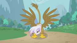 Size: 1280x720 | Tagged: safe, screencap, gilda, griffon, g4, griffon the brush off, female, solo