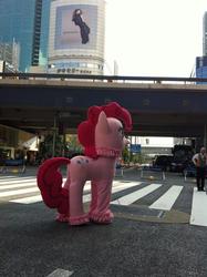 Size: 764x1024 | Tagged: safe, pinkie pie, g4, clothes, costume, irl, japan, japanese pinkie pie costume, photo, tokyo