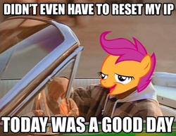 Size: 517x400 | Tagged: safe, scootaloo, g4, 4chan, chickun, exploitable meme, meme