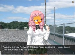 Size: 800x591 | Tagged: safe, scootaloo, g4, chickun, exploitable meme, katawa shoujo, meme, shiina mikado