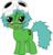 Size: 877x911 | Tagged: safe, artist:feralhamster, pony, bleach (manga), female, filly, nelliel tu odelschwanck, ponified, simple background, solo, transparent background, vector