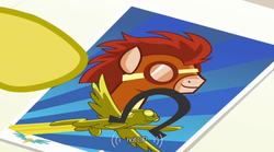 Size: 640x355 | Tagged: safe, screencap, soarin', spitfire, g4, wonderbolts academy, meme, youtube caption