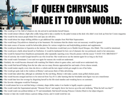 Size: 1959x1477 | Tagged: safe, queen chrysalis, g4, if x made it to our world, list, text, wall of text