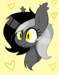 Size: 1650x2100 | Tagged: safe, artist:shyshyoctavia, oc, oc only, bat pony, pony, heart, solo