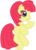 Size: 258x358 | Tagged: safe, artist:stinkek, color edit, apple bloom, toola-roola, g3, g3.5, g4, female, fusion, recolor, solo