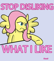 Size: 536x600 | Tagged: safe, artist:spiff101, fluttershy, g4, female, juxtaposition bait, solo