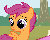 Size: 706x567 | Tagged: safe, screencap, scootaloo, sweetie belle, pegasus, pony, unicorn, g4, the show stoppers, :p, animated, blowing, cropped, cute, female, floppy ears, raspberry, tongue out