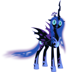 Size: 4258x4561 | Tagged: safe, artist:zimvader42, nightmare moon, queen chrysalis, changeling, changeling queen, g4, absurd resolution, female, fusion, solo