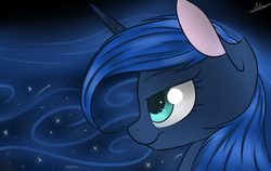 Size: 1440x910 | Tagged: safe, artist:thezealotnightmare, princess luna, g4, female, solo