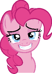 Size: 1779x2496 | Tagged: safe, artist:choopy, edit, pinkie pie, g4, animated, bedroom eyes, female, simple background, solo, transparent background, vector