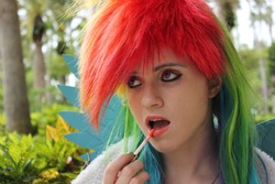 Size: 1280x853 | Tagged: safe, artist:jennabrowne, rainbow dash, human, g4, cosplay, irl, irl human, photo, solo