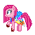 Size: 50x50 | Tagged: safe, artist:sliperrysheep, pinkie pie, fanfic:cupcakes, g4, female, gif, lowres, non-animated gif, pinkamena diane pie, pixel art, simple background, solo, transparent background