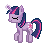 Size: 50x50 | Tagged: safe, artist:sliperrysheep, twilight sparkle, g4, female, gif, lowres, magic, non-animated gif, pixel art, simple background, solo, transparent background