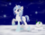 Size: 2048x1600 | Tagged: safe, artist:evomanaphy, oc, oc only, oc:stellar crystal, pony, unicorn, snow, snowfall, solo