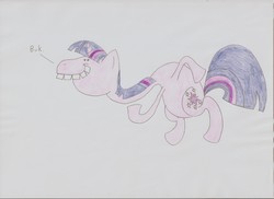 Size: 2338x1700 | Tagged: safe, artist:cheeserules3, twilight sparkle, g4, female, hoers, solo, twilarght spurkle