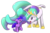 Size: 2048x1347 | Tagged: safe, artist:nadnerbd, princess celestia, twilight sparkle, alicorn, pony, unicorn, g4, angry, crown, female, filly, foal, height difference, hoof shoes, jewelry, long mane, long neck, long tail, mare, peytral, princess shoes, regalia, simple background, sparkly mane, sparkly tail, tail, transparent background, unamused, unicorn twilight