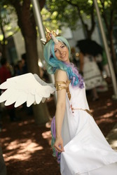 Size: 1664x2496 | Tagged: safe, artist:cosmic-empress, princess celestia, human, g4, cosplay, irl, irl human, photo