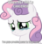 Size: 877x911 | Tagged: safe, sweetie belle, g4, bronybait, crying, depressing in hindsight, end of ponies, feels, female, image macro, in-universe pegasister, sad, sad in hindsight, scrunchy face, simple background, solo, title drop, transparent background, vector