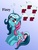 Size: 1200x1569 | Tagged: safe, artist:starbat, fizzy, pony, twinkle eyed pony, unicorn, g1, blue background, bubble, cutie mark, female, gradient background, simple background, smiling, solo, tail bow