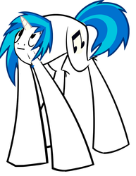 Size: 928x1199 | Tagged: safe, dj pon-3, vinyl scratch, g4, female, narpnarp, solo