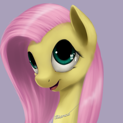 Size: 1280x1280 | Tagged: safe, artist:tres-apples, fluttershy, g4, cute, female, jewelry, shyabetes, solo, tribute