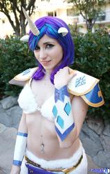 Size: 1301x2048 | Tagged: safe, artist:blakstarr, rarity, human, g4, belly button, belly piercing, bellyring, cosplay, irl, irl human, photo, piercing, solo
