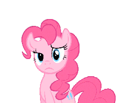 Size: 850x720 | Tagged: safe, edit, edited screencap, screencap, pinkie pie, pony, feeling pinkie keen, g4, animated, background removed, female, floppy ears, gif, pinkie sense, simple background, solo, transparent background