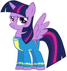 Size: 5614x6000 | Tagged: safe, artist:maximillianveers, twilight sparkle, alicorn, pony, g4, absurd resolution, female, hilarious in hindsight, mare, simple background, solo, transparent background, twilight sparkle (alicorn), vector, wonderbolts, wonderbolts uniform, wondersparkle