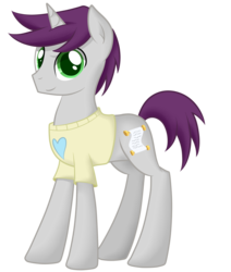 Size: 1925x2275 | Tagged: safe, artist:staticwave12, written script, pony, unicorn, g4, clothes, male, simple background, solo, stallion, transparent background