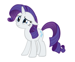 Size: 4500x3700 | Tagged: safe, artist:9x18, rarity, g4, eye twitch, female, simple background, solo, transparent background, vector