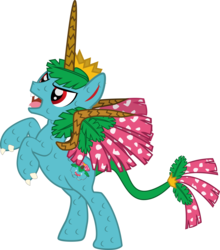 Size: 4163x4727 | Tagged: safe, artist:benybing, alicorn, pony, venusaur, absurd resolution, pokémon, ponified, solo