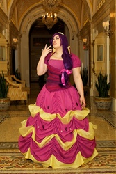 Size: 2592x3888 | Tagged: safe, artist:lo-botomy, rarity, human, g4, anime boston, anime boston 2013, clothes, cosplay, dress, gala dress, irl, irl human, photo, solo