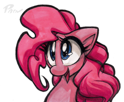 Size: 435x356 | Tagged: safe, artist:pain-hyena, pinkie pie, g4, female, solo