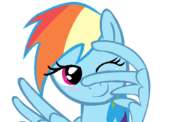 Size: 607x419 | Tagged: safe, artist:phinbella02, rainbow dash, g4, female, solo