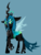 Size: 900x1200 | Tagged: dead source, safe, artist:kimdragon321, queen chrysalis, changeling, changeling queen, g4, female, solo