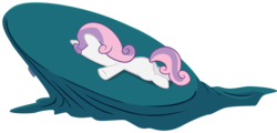 Size: 2883x1383 | Tagged: safe, artist:cloudshadezer0, sweetie belle, g4, facedesk, female, show accurate, simple background, solo, table, transparent background, vector