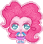 Size: 61x63 | Tagged: safe, artist:heartage, pinkie pie, equestria girls, g4, female, pixel art, solo