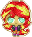 Size: 48x54 | Tagged: safe, artist:heartage, sunset shimmer, equestria girls, g4, female, pixel art, solo
