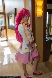 Size: 1365x2048 | Tagged: safe, artist:rmtakesover, pinkie pie, human, g4, 2013, anime los angeles, convention, cosplay, irl, irl human, photo, solo