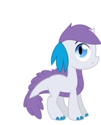 Size: 376x464 | Tagged: safe, artist:mochi--pon, edit, oc, oc only, oc:gem, dracony, hybrid, cropped, interspecies offspring, my little pony genesis, offspring, parent:rarity, parent:spike, parents:sparity, simple background, solo, transparent background, vector